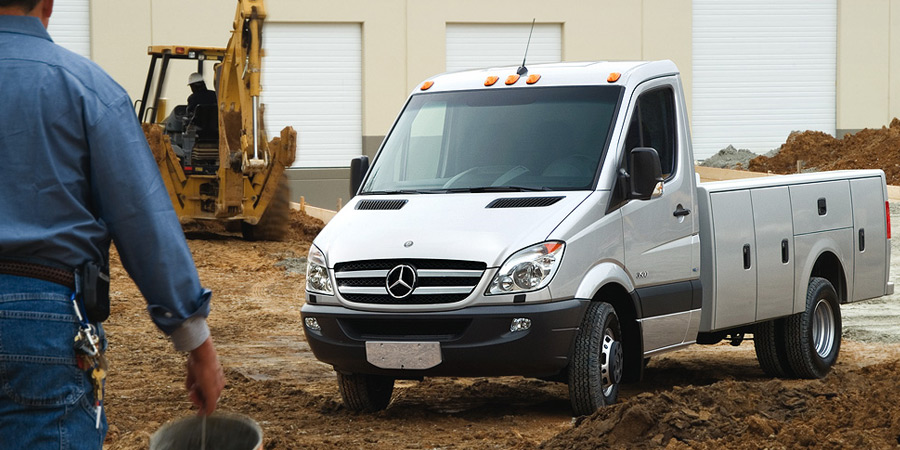 Mercedes sprinter chassis cab weight #6